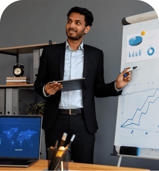 Business presentation and exhibition at Bharat Vyapar Mahotsav